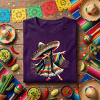 Cinco de Mayo Dabbing Girl Shirt, Funny Mexican Fiesta T Shirt, Cute Sombrero Folklore Dress Dance Tee, Colorful Latino Party Tee Gift