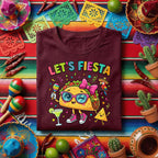 Lets Fiesta Cute Taco Girl Shirt, Funny Cinco de Mayo Taco T Shirt, Kawaii Mexican Fiesta Tee, Margarita Party Taco Lover Gift