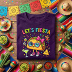Lets Fiesta Cute Taco Girl Shirt, Funny Cinco de Mayo Taco T Shirt, Kawaii Mexican Fiesta Tee, Margarita Party Taco Lover Gift