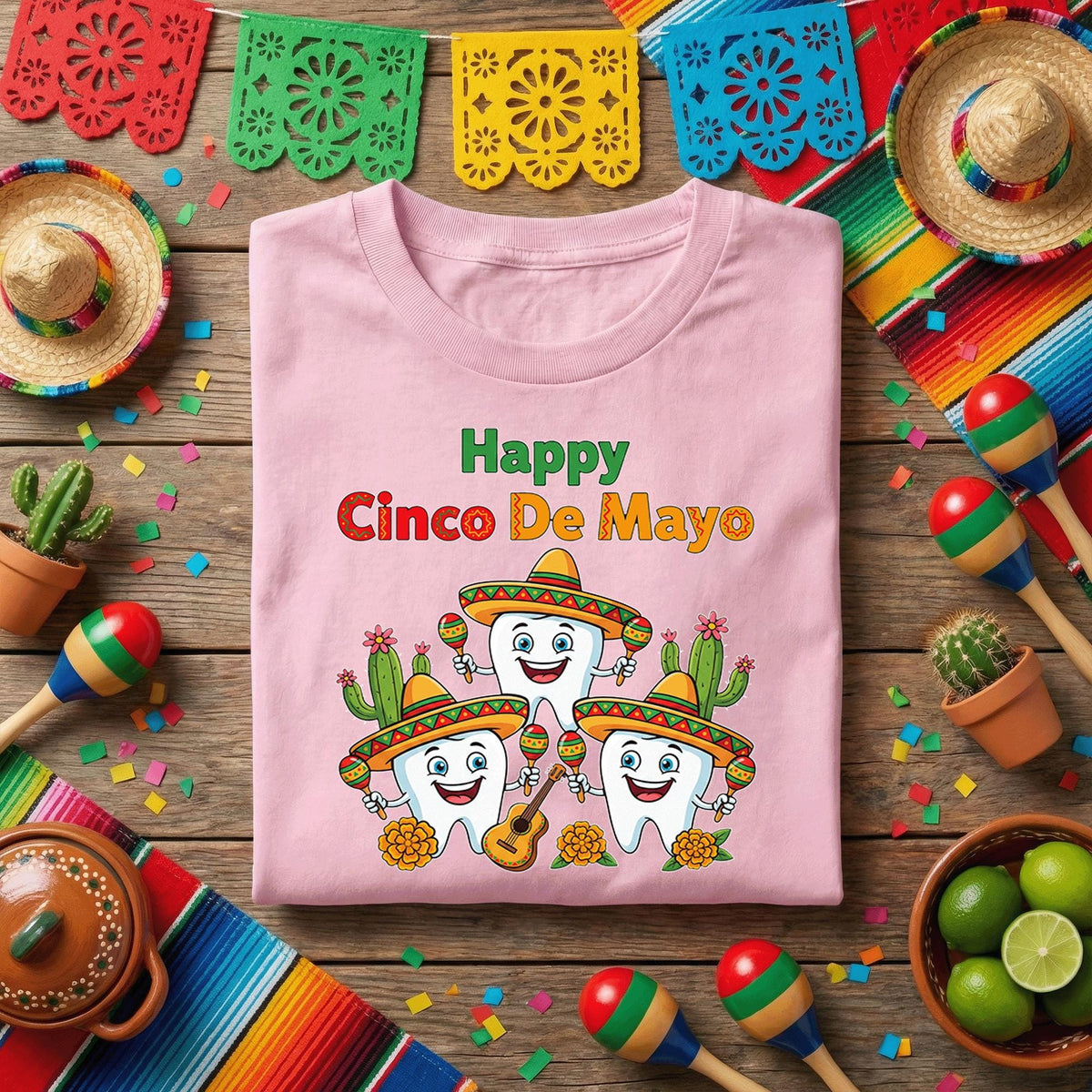 Happy Cinco De Mayo Dentist Shirt Funny Dental Fiesta Tee, Dentist Cinco De Mayo Shirt, Dental Office Party Shirt, Dental Hygienist Gift