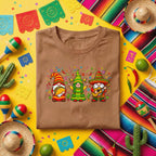 Cinco De Mayo Gnome Trio Shirt Funny Fiesta Gnomes Tee, Mexican Taco Guitar Maracas Gnome Shirt, Cute Cinco De Mayo Party Tee