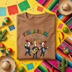 Viva La Goose Shirt Funny Cinco De Mayo Goose Mariachi Tee, Mexican Goose Band Fiesta Shirt, Cute Cinco De Mayo Party Tee