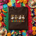 Just A Fiesta Goose Shirt Funny Cinco De Mayo Goose Tee, Mexican Fiesta Dancing Goose Shirt