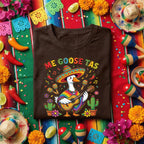 Me Goose Tas Shirt Funny Cinco De Mayo Goose Tee, Mexican Fiesta Mariachi Goose Guitar Shirt, Cute Taco Fiesta Party Tee
