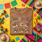 MooXico Cinco De Mayo Cow Shirt Funny Fiesta Cow Trio Tee, Mexican Sombrero Cow Taco Margarita Party Shirt, Cute Cinco De Mayo Tee
