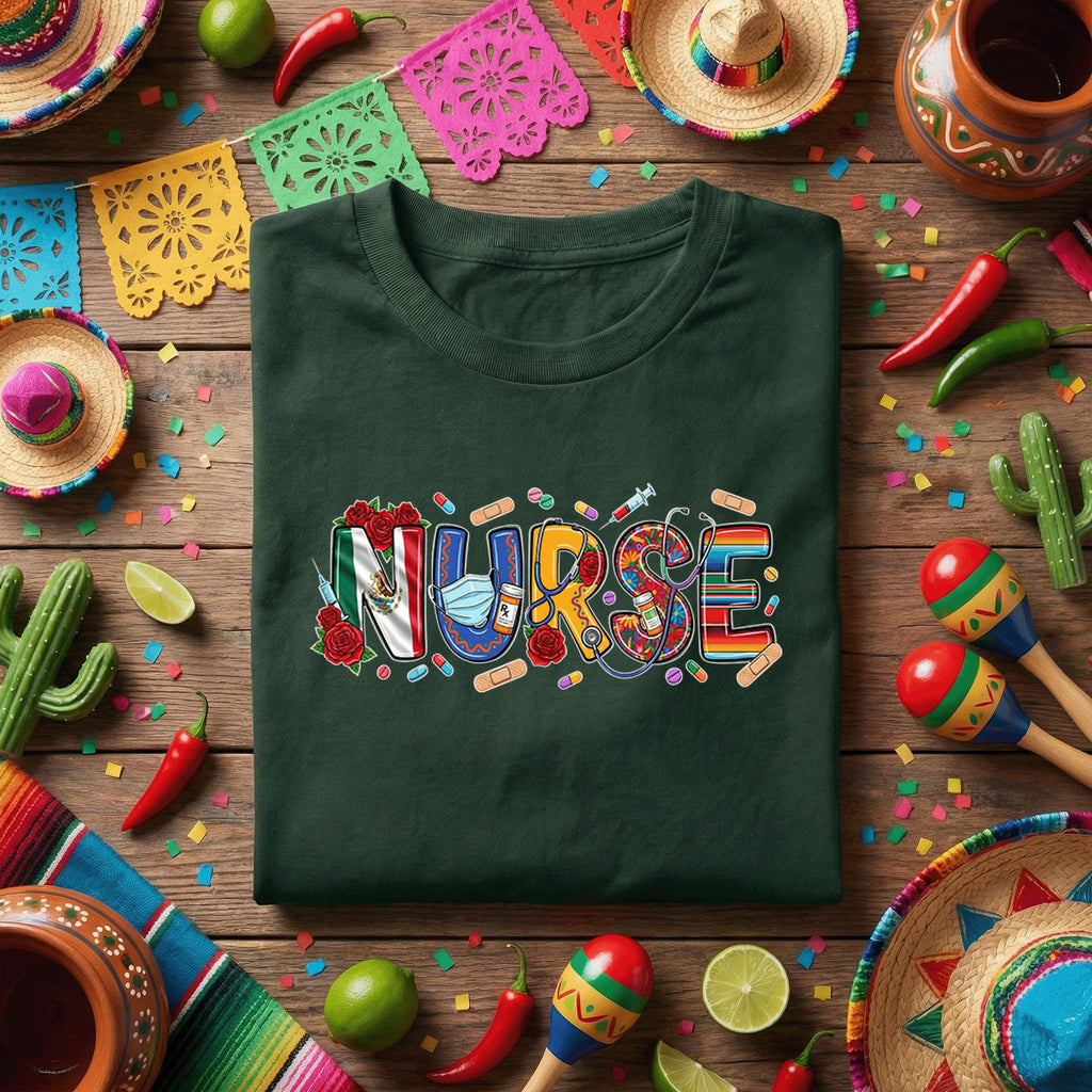 Nurse Cinco De Mayo Shirt Mexican Nurse Appreciation Tee, Funny Nurse Fiesta Medical Shirt, Nurse Week Fiesta Nurse Tee
