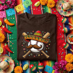 Cinco De Mayo Baseball Shirt Funny Sombrero Baseball Tee Mexican Fiesta Baseball Fan Shirt Baseball Player Party Tee