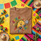 Soccer Tacos Cinco De Mayo Shirt Funny Taco Soccer Player Tee Mexican Fiesta Soccer Shirt Kids Soccer Fan Gift Taco Lover Tee