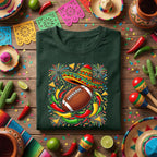 Cinco De Mayo Football Shirt Sombrero Football Fiesta Tee Mexican Fiesta Game Day Shirt Funny Football Fan Taco Party Shirt