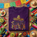 Just Here For The Fiesta Shirt Cinco De Mayo Party Tee Mexican Fiesta Shirt Sombrero Maracas Tee Funny Cinco De Mayo Shirt