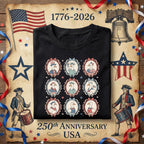 Patriotic Goose Shirt Vintage Americana Birds Tee Cute USA Animal Graphic Shirt 4th of July Outfit Retro Liberty Styl...