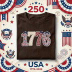 1776 Patriotic Shirt Vintage Floral Independence Day Tee USA Founding Year Shirt Fourth of July Retro American Histor...