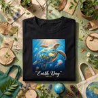 Earth Day Sea Turtle Shirt Ocean Conservation Tee, Marine Life T-Shirt