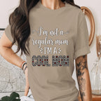 Cool Mom Shirt Funny Mom Quote Tee I'm Not a Regular Mom I'm a Cool Mom T-Shirt Trendy Mother Day Gift Cute Heart Mama Shirt