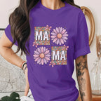Mama Daisy Floral Shirt Cute Mom Flower Tee Retro Mama Shirt Mothers Day Gift Pink Daisy Mom Shirt Vintage Style Mom Tee