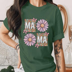 Mama Daisy Floral Shirt Cute Mom Flower Tee Retro Mama Shirt Mothers Day Gift Pink Daisy Mom Shirt Vintage Style Mom Tee