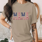 Mama American Flag Shirt Patriotic Mom Tee USA Flag Mama Shirt 4th of July Mom Shirt Independence Day Gift for Mom USA Mothers Day Tee