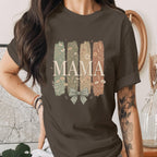 Mama Vintage Floral Shirt Retro Mom Tee Aesthetic Mama Bow Shirt Boho Floral Mom Shirt Mothers Day Gift Idea Trendy Mama Tee