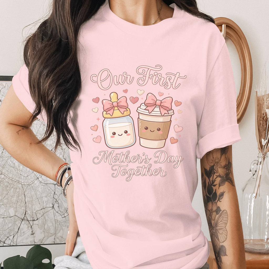Our First Mothers Day Together Shirt Cute Baby Mom Matching Tee First Mothers Day Gift New Mom Shirt Sweet Mom Baby Tee Mama Shirt