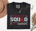 Support Squad Stroke Awareness Shirt, Comfort Colors Stroke Awareness Tee