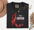 I’m A Survivor Stroke Awareness Shirt, Comfort Colors Stroke Awareness Tee