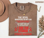 I Am The Storm Stroke Warrior Shirt, Comfort Colors Stroke Awareness Tee, Inspirational Survivor Gift, Red Ribbon Warrior T-Shirt