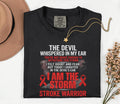 I Am The Storm Stroke Warrior Shirt, Comfort Colors Stroke Awareness Tee
