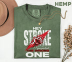 Hey Stroke You Picked the Wrong One Comfort Colors Shirt, Stroke Awareness Survivor Tee, Red Ribbon Fighter Shirt, Empowering Gift