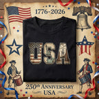 USA Vintage Flag Shirt Patriotic America Tee Statue of Liberty Graphic Independence Day Shirt 4th of July USA Pride G...