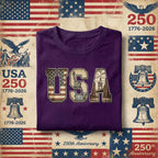 USA Vintage Flag Shirt Patriotic America Tee Statue of Liberty Graphic Independence Day Shirt 4th of July USA Pride Gift Idea Fourth of July