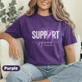 Support Squad Domestic Violence Awareness Shirt, Matching Purple Ribbon Survivor Support Tee