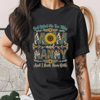 God Gifted Me Two Titles Mom and Nanny Shirt Sunflower Leopard Print Tee Grandma Gift Proud Mom Nana Shirt Mothers Da...