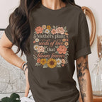 Mothers Plant Seeds of Love Shirt Floral Mom Tee Vintage Style Mothers Day Gift Botanical Mom Quote Shirt Cute Garden Mama Shirt