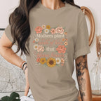 Mothers Plant Seeds of Love Shirt Floral Mom Tee Vintage Style Mothers Day Gift Botanical Mom Quote Shirt Cute Garden Mama Shirt