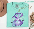 Comfort Colors Alzheimer Awareness Shirt Remember Together Purple Ribbon Heart Tee Dementia Support Gift Caregiver Awareness Shirt