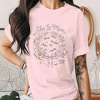 She Is Mom Floral Shirt Inspirational Mom Quote Tee Christian Mom Shirt Faith Based Mama Shirt Mothers Day Gift Idea for Mom