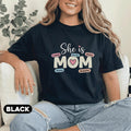 She Is Mom Shirt Inspirational Mothers Day Tee Strong Loved Worthy Brave Beautiful Mom Gift Shirt Cute Mom Affirmatio...