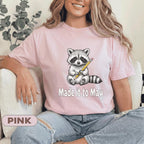 Made It To May Raccoon Shirt Cute Teacher End of School Year Tee Funny School Year Survivor Animal Top Last Day of School Shirt