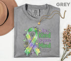 Comfort Colors® Be Kind To Your Mind Mental Health Awareness Shirt Green Ribbon Pastel Tee Inspirational Quote Support Gift Shirt