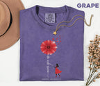 Never Give Up Stroke Awareness Shirt, Comfort Colors Stroke Awareness Tee, Red Ribbon Survivor Gift, Inspirational Support Shirt