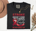 Stroke Doesn’t Come With a Manual Shirt, Comfort Colors Stroke Awareness Tee