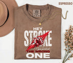 Hey Stroke You Picked the Wrong One Comfort Colors Shirt, Stroke Awareness Survivor Tee, Red Ribbon Fighter Shirt, Empowering Gift