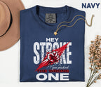Hey Stroke You Picked the Wrong One Comfort Colors Shirt, Stroke Awareness Survivor Tee, Red Ribbon Fighter Shirt, Empowering Gift