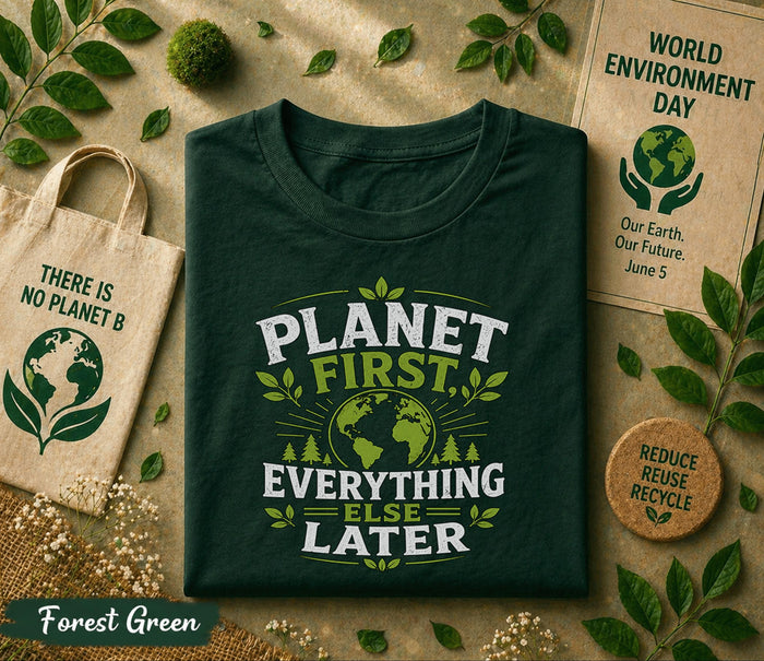 Plant First Everything Else Later Shirt, World Environment Day Tee