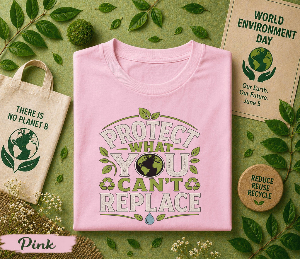 Protect What You Can’t Replace Shirt, World Environment Day Tee, Eco Friendly T Shirt, Save Earth Tee, Sustainability Gift