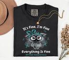 Comfort Colors® PTSD Awareness Shirt, It's Fine I'm Fine Tee
