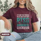 PTSD Awareness Shirt, Break the Chains Mental Health T-Shirt, Trauma Survivor Quote Tee, Inspirational Healing Support Gift for Warriors
