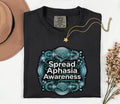 Comfort Colors Spread Aphasia Awareness Shirt Brain Speech Tee Stroke Support Gift SLP Therapy Awareness Shirt