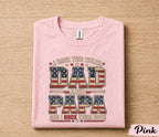 Dad Papa Shirt I Have Two Titles Dad And Papa And I Rock Them Both Patriotic American Flag Fathers Day Gift for Dad Grandpa