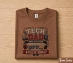 Tech Dad Shirt Have You Tried Turning It Off Funny IT Dad Gift Fathers Day Gift for Dad Birthday Husband Programmer Tee